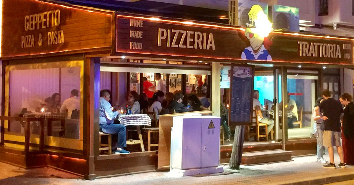 cheap pizzeria in san antonio, ibiza