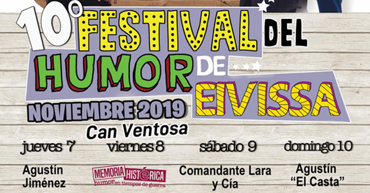 planes ibiza noviembre 2019 festival humor