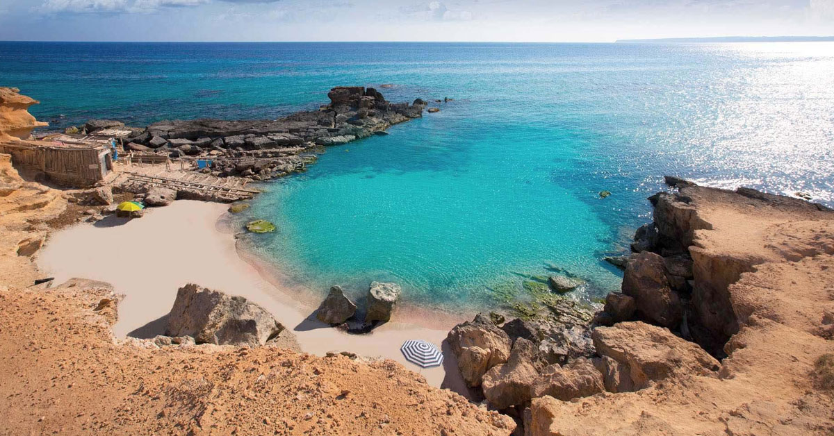 playas formentera: migjorn