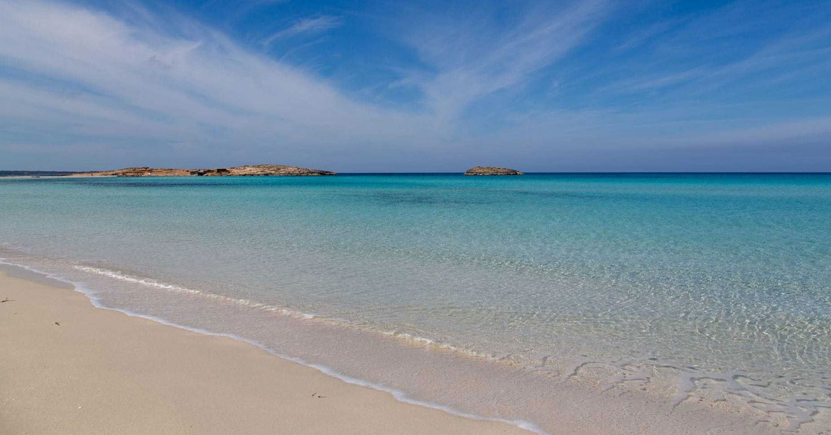 formentera beaches ses illetes