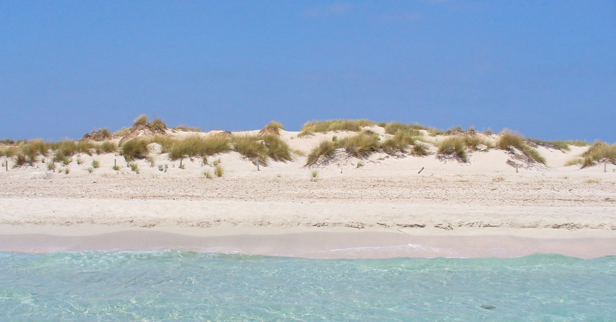 La playa de s'Espalmador en Formentera