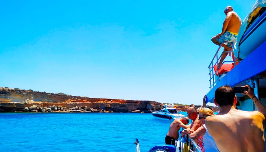Boat trip to Formentera's beaches