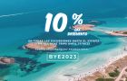 discount banner on boat Ibiza - Formentera